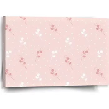 Obraz Sablio Obraz Bílé a růžové květy - 60x40 cm