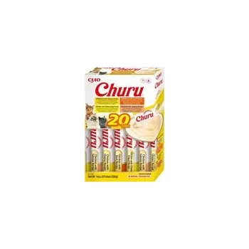 Pamlsek pro kočku Churu Cat BOX Chicken&Beef Variety 20 x 40g