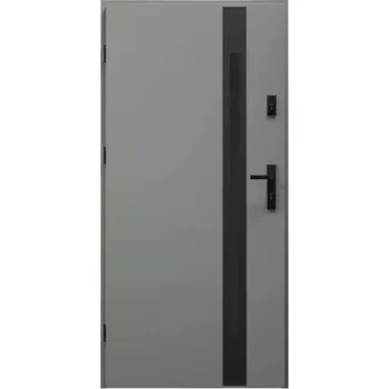 Vchodové dveře Vchodové dveře Opal S68 tmavý antracit 90 L otevírání dovnitř