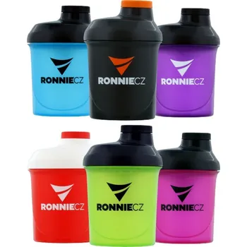 Shaker Šejkr Ronnie.cz - 300 ml (černý)