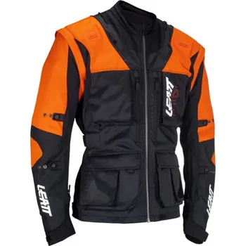Motorová koloběžka LEATT MOTO 5.5 ENDURO BUNDA ORANGE BLACK/ORANGE VELIKOST S