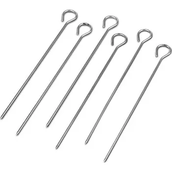 Jehla 22cm, 6ks, kulatá d2,4mm, BBQ GURU, gril, NR
