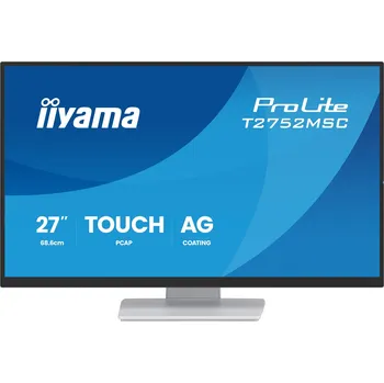 Monitor 27'' iiyama T2752MSC-W1AG:IPS,FHD,HDMI,DP T2752MSC-W1AG