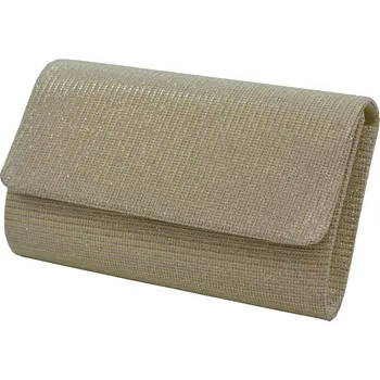 Kabelka Společenská kabelka/Psaníčko s klopou Zlatá (MN00-HL3345-22TX)