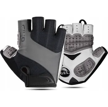 Cyklistické rukavice Cyklistické Rukavice GIYO Černé Gelové Bez Prstů Pánské Dámské Velikost M