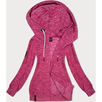 Dámská mikina Růžová Fleecová Dámská Mikina s Kapucí 6&8 Fashion, odstíny růžové XXL (44) i392_23584-48
