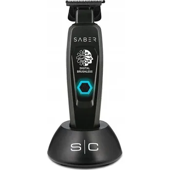 Strojek na vlasy Zastřihovač vousů Gamma Piu Saber, akumulátorový, lithium-iontový, pro úpravu a styling vousů