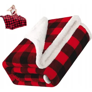 deka Narzuta Dwustronna 150×130cm – Silná, hřejivá vánoční deka