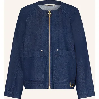 Barbour Dámská Džínová Bunda Saima, tmavě modrá, 40