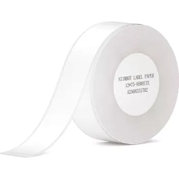Kotouček do pokladny a tiskárny štítků Niimbot štítky RP 12x22mm pro D11 a D110 bílé, 260ks