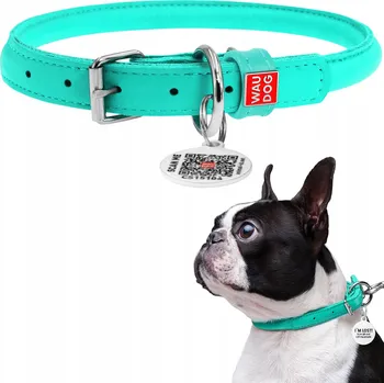 Obojek pro psa Kožený obojek pro psa Waudog vel. XL