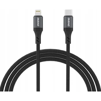 Datový kabel Kabel Dudao USB typ C - Apple Lightning 2 m černý