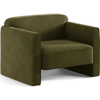 Křeslo Zelené sametové křeslo Abby – Micadoni ID_1824280