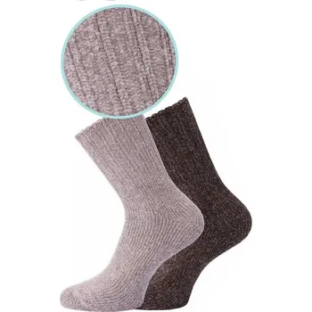 Dámské ponožky Dámské ponožky WiK 37717 Chenille Socks 35-42, Hnědá 39-42 i384_42307244