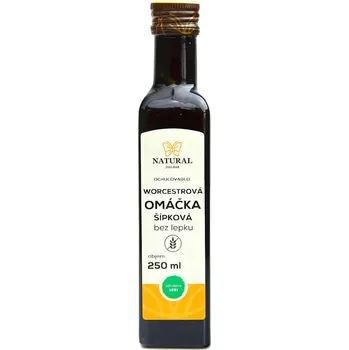 Omáčka Natural Jihlava Worcestrová omáčka Šípková bez lepku 250ml