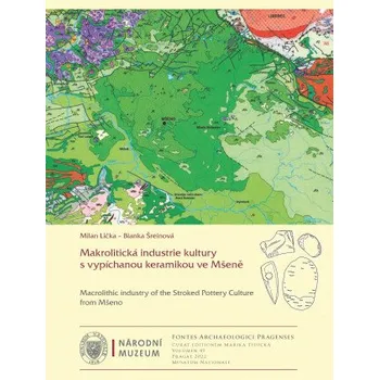 Kniha Makrolitická industrie kultury s vypíchanou keramikou ve Mšeně - Milan Lička, Blanka Šreinová