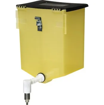 napáječka Napáječka pro králíky, s nerezovým niplem a zásobníkem 500 ml, transparentní