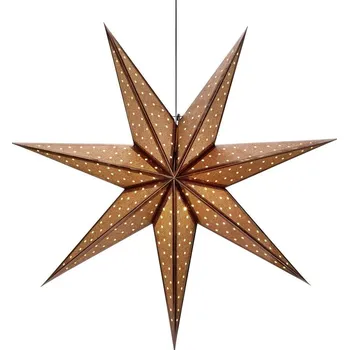 Dekorativní svítidlo Hnědá světelná dekorace s vánočním motivem ø 45 cm Glitter – Markslöjd ID_1383253