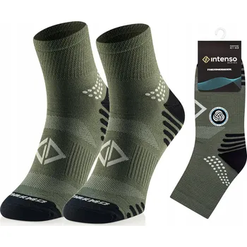Pánské ponožky Ponožky Intenso 0723_A01 zelené velikost 41-43