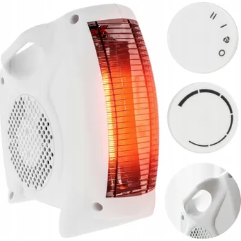 Přímotop Termoventilátor elektrický ohřívač Bokato GRZ922 2000 W termostat