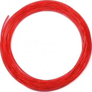 Filament Filament PLA, Transparent RED, 5m