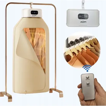 Sušák na prádlo ADM skládací sušák na prádlo a napařovač oděvů