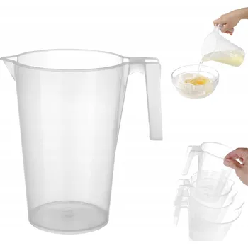 Kuchyňská odměrka džbán s měrkou z polypropylenu stohovatelný 2L - HENDI 5678