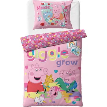 Povlečení Dětské povlečení Prasátko Pepina Čas na Hraní