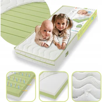 Matrace Matrace Fiki Miki s antialergickým potahem, středně tvrdá, 200 x 80 x 13 cm