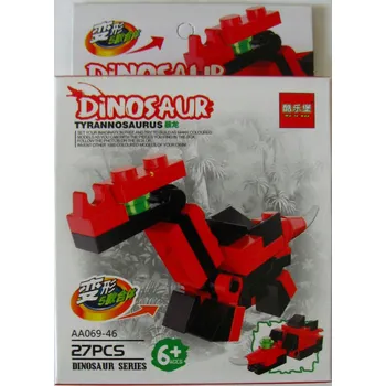 ostatní stavebnice SADA KOSTEK PRO SKLÁDÁNÍ A TVOŘENÍ PRO DĚTI DINOSAURUS STAVEBNICE TYRANOSAURUS