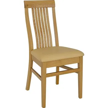 Židle KT379 látka povrchová úprava dub DUB přírodní vzorník matt velvet MATT VELVET 61
