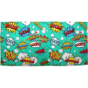 Ručník Sablio Ručník Komiks - 70x140 cm