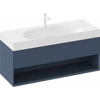 Koupelnový nábytek RAVAK Skříňka pod umyvadlo Ravak SD Lite 120, deepsea blue, X000001869 X000001869