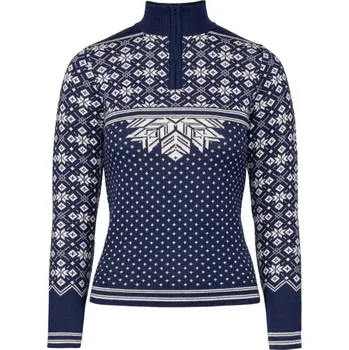Dámský svetr Dámský norský merino svetr Norlender Kristin Blue - XL<br>42-44