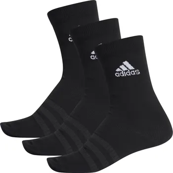Pánské ponožky Ponožky ADIDAS LIGHT CREW 3PP DZ9394 – Černá 46-48