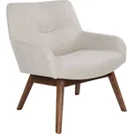 Pískově hnědá křeslo z ořechového dřeva House Nordic London ID_1126218