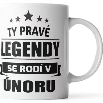 Sablio Hrnek Ty pravé legendy se rodí v únoru - 200 ml - espresso