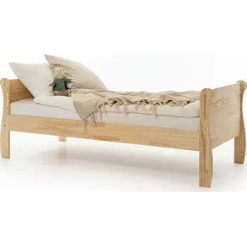 Dětská postel z borovicového dřeva s roštem 90x180 cm v přírodní barvě Roma – Adeko ID_1825816