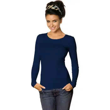 Dámská halenka Dámská halenka Manati long blue - BABELL tmavě modrá L