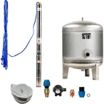 Domácí vodárna s ponorným čerpadlem 3Ti-20 / 90l nerez -RTS