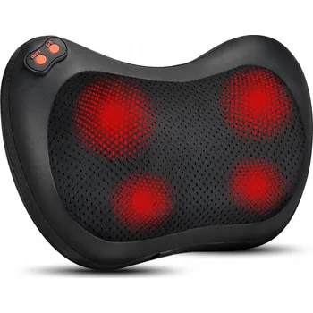 Masážní přístroj MASÁŽNÍ POLŠTÁŘ SHIATSU 3D S FUNKCÍ VYHŘÍVÁNÍ