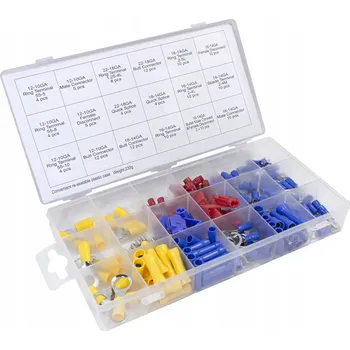 Vrták Sada automobilových konektorů 160 ks. Konektory