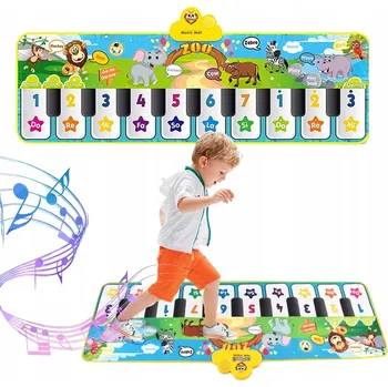 Hudební nástroj pro děti Podložka Tančící Hudební Vzdělávací Piano pro Děti Zvuky Nástrojů