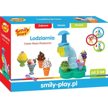 Modelovací hmota SMILY PLAY Těsto modelovací hmota Zmrzlinárna