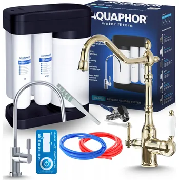 Filtrace vody FILTR NA VODU POD DŘEZ REVERZNÍ OSMÓZA S TROJCESTNOU BATERIÍ