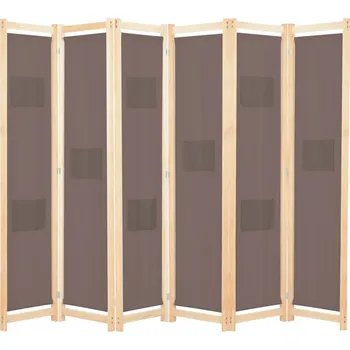 Paraván Paraván vidaXL hnědý 240x170 cm