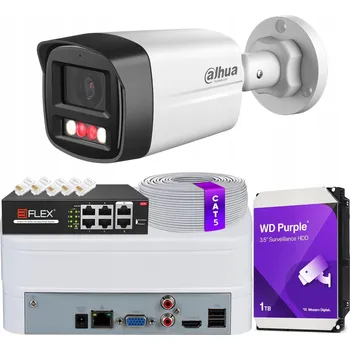 Bezpečnostní kamera Sada monitoringu Kamera IPC-HFW1439TL1-A-IL 4 Mpx Smart Dual Light + SMD 4.0