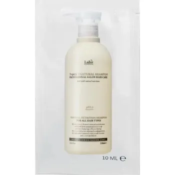 Šampon Šampon na vlasy La'dor Triplex Natural Shampoo (cestovní balení) 10 ml