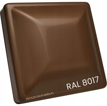 barva na zeď BARVA RAL 8017 Polyesterová Tmavě Hnědá MATNÁ 1 kg