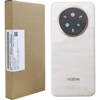 Náhradní kryt pro mobilní telefon KRYT BATERIE REALME 14 PRO+ 5G POUZDRO PANEL BATERIE BÍLÝ